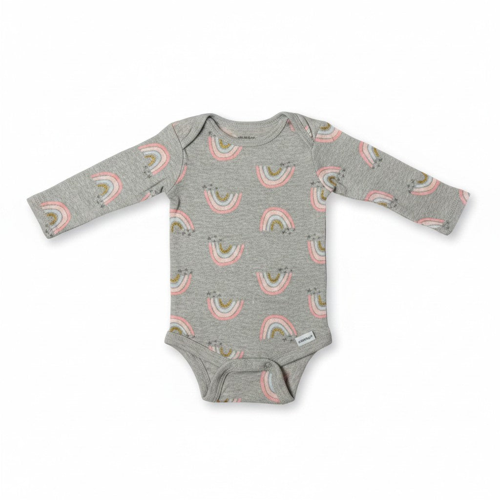 Body Carter's Rosado 6 meses sobre fondo blanco