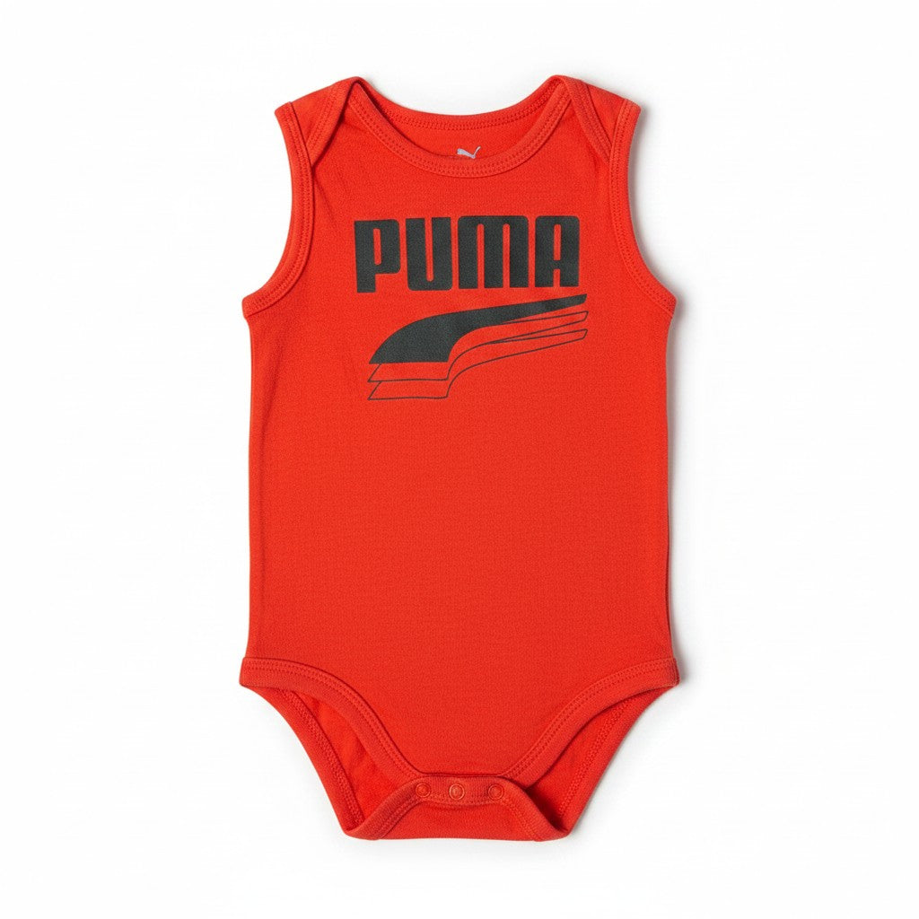 Body Puma Roja 3-6 Meses