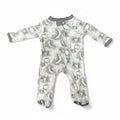 Pijama Burt's Bees 12 meses sobre fondo blanco