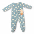 Pijama Carter's Azul 6 meses sobre fondo blanco