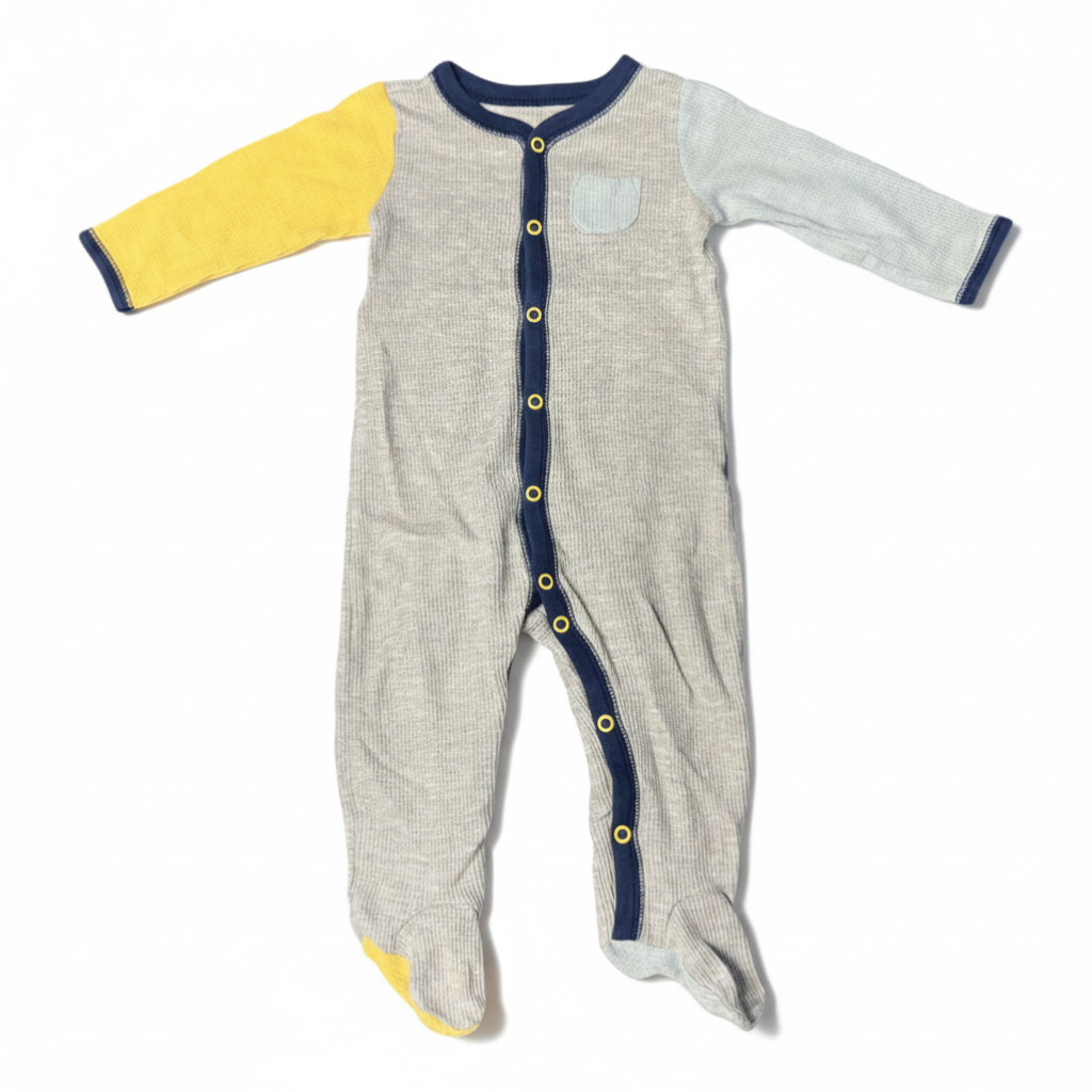 Pijama Carter's Gris 6-9 meses