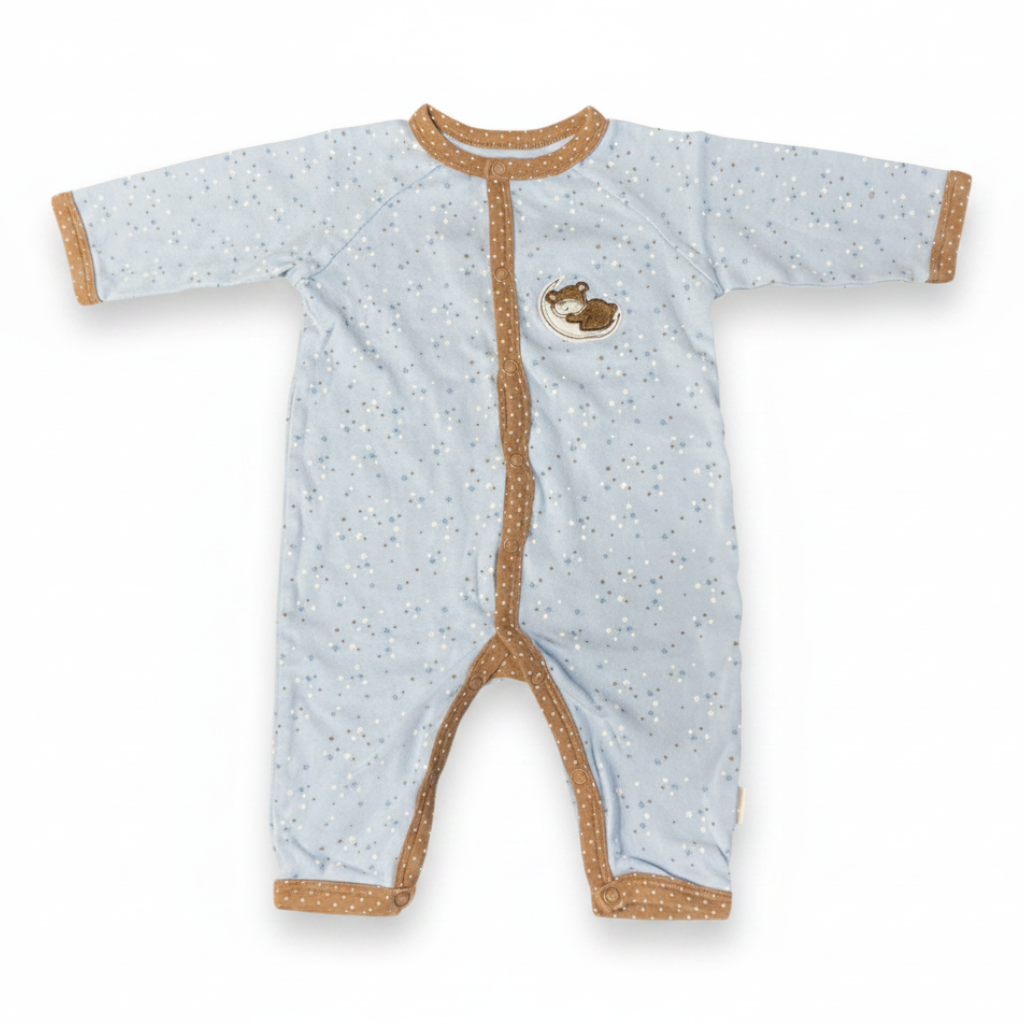 Pijama First Moments Celeste 3-6 meses