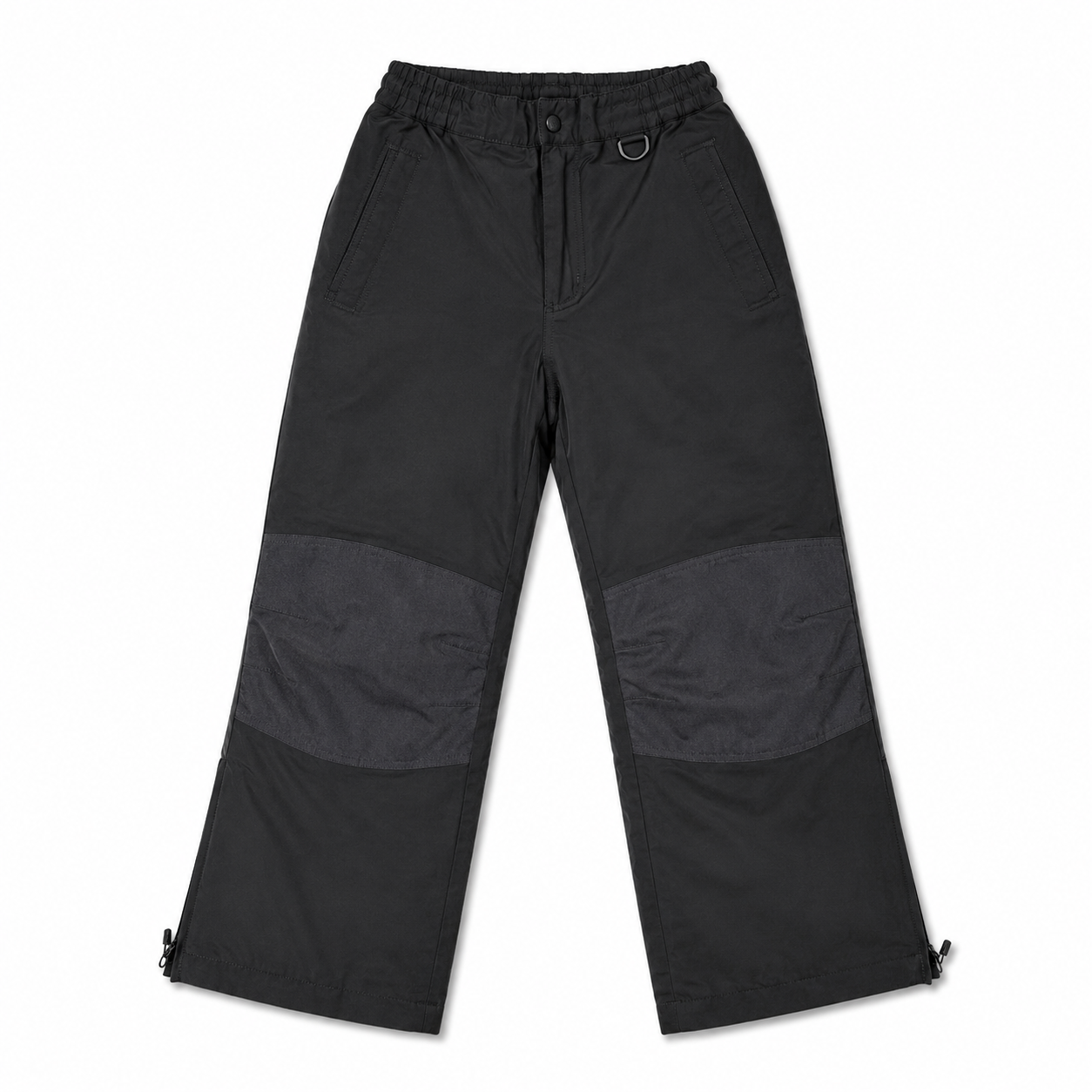 Pantalón nieve Lands end Negro Impermeable 6-7 años