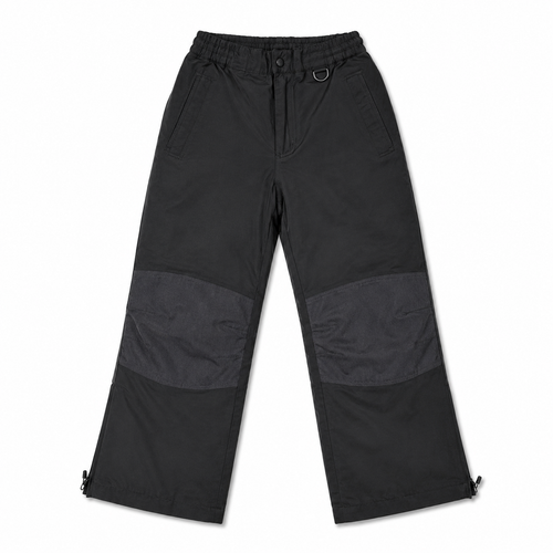 Pantalón nieve Lands end Negro Impermeable 6-7 años