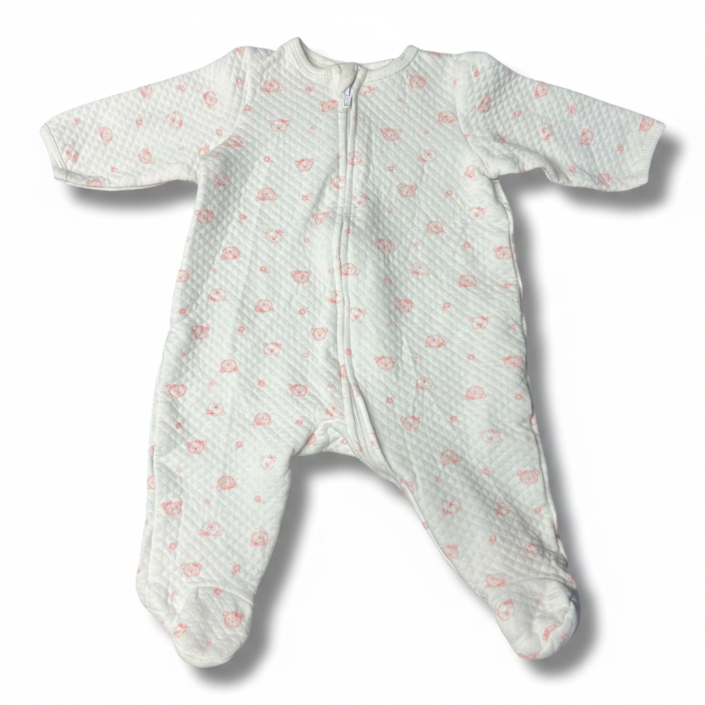 Pijama Little Me Estampado 0-3 meses