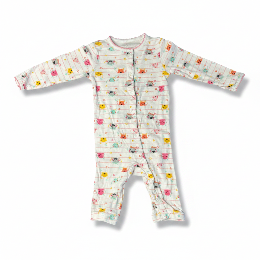 Pijama Little Wonders Estampado 6-9 meses