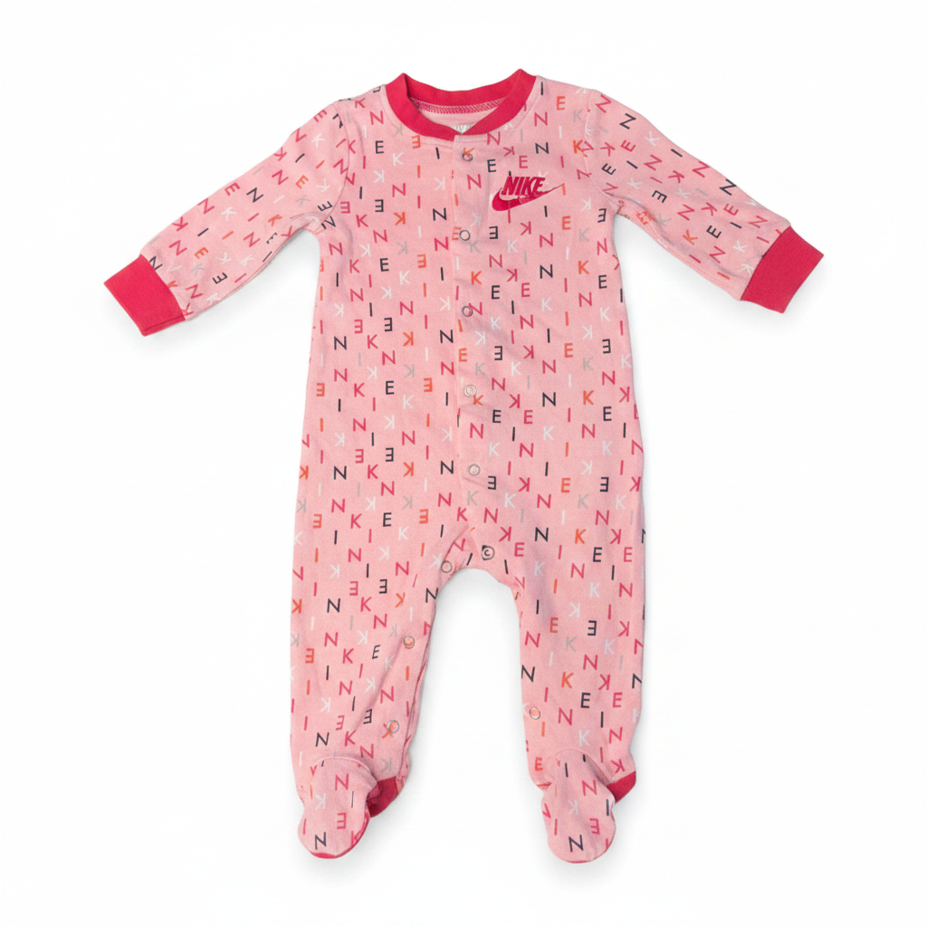Pijama Nike Rosado 3-6 meses