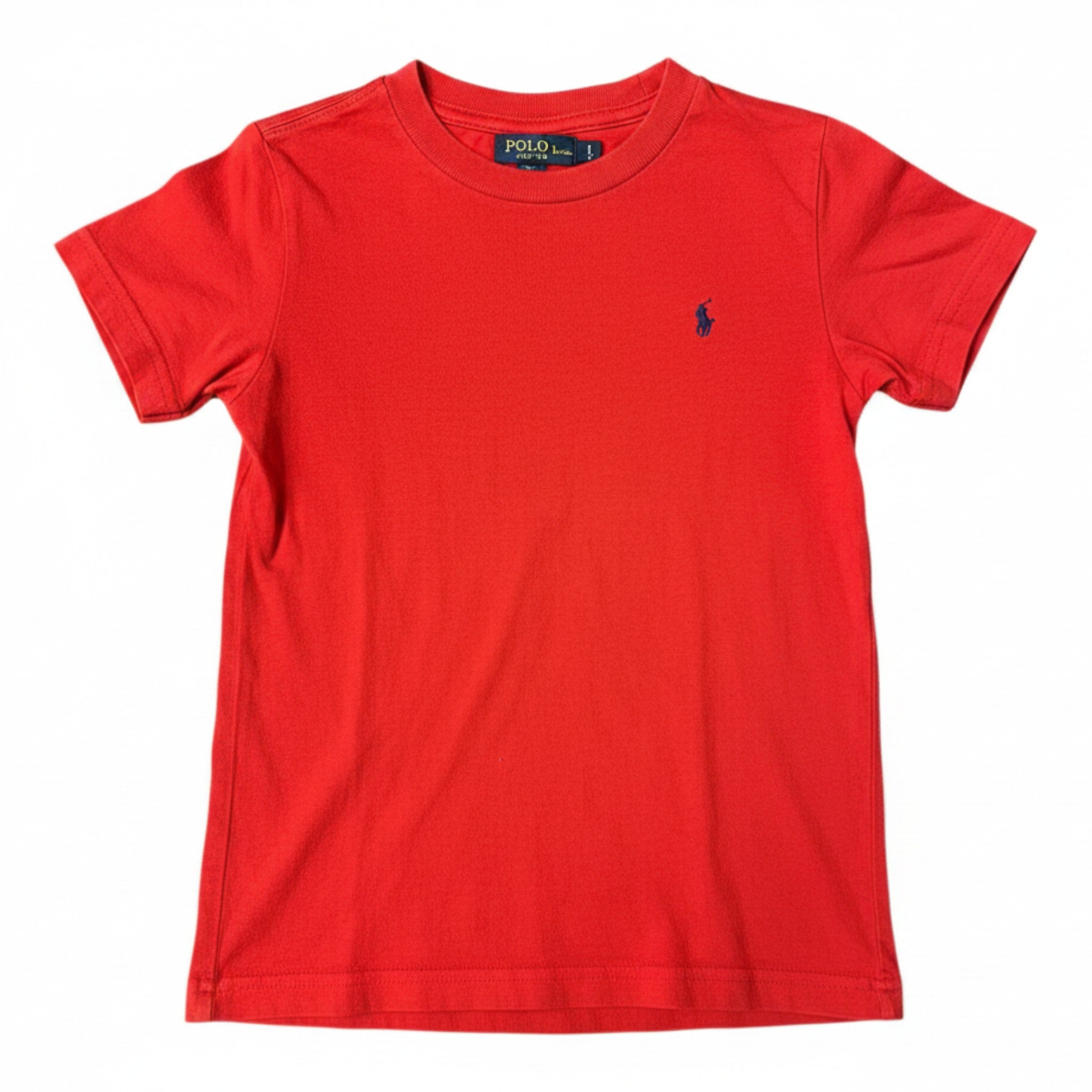 Polera Polo Ralph Lauren Rojo Polo Piqué 4 años seleccionada por NÜVA