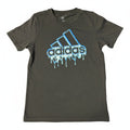 Polera Adidas Gris oscuro Estampado frontal S seleccionada por NÜVA