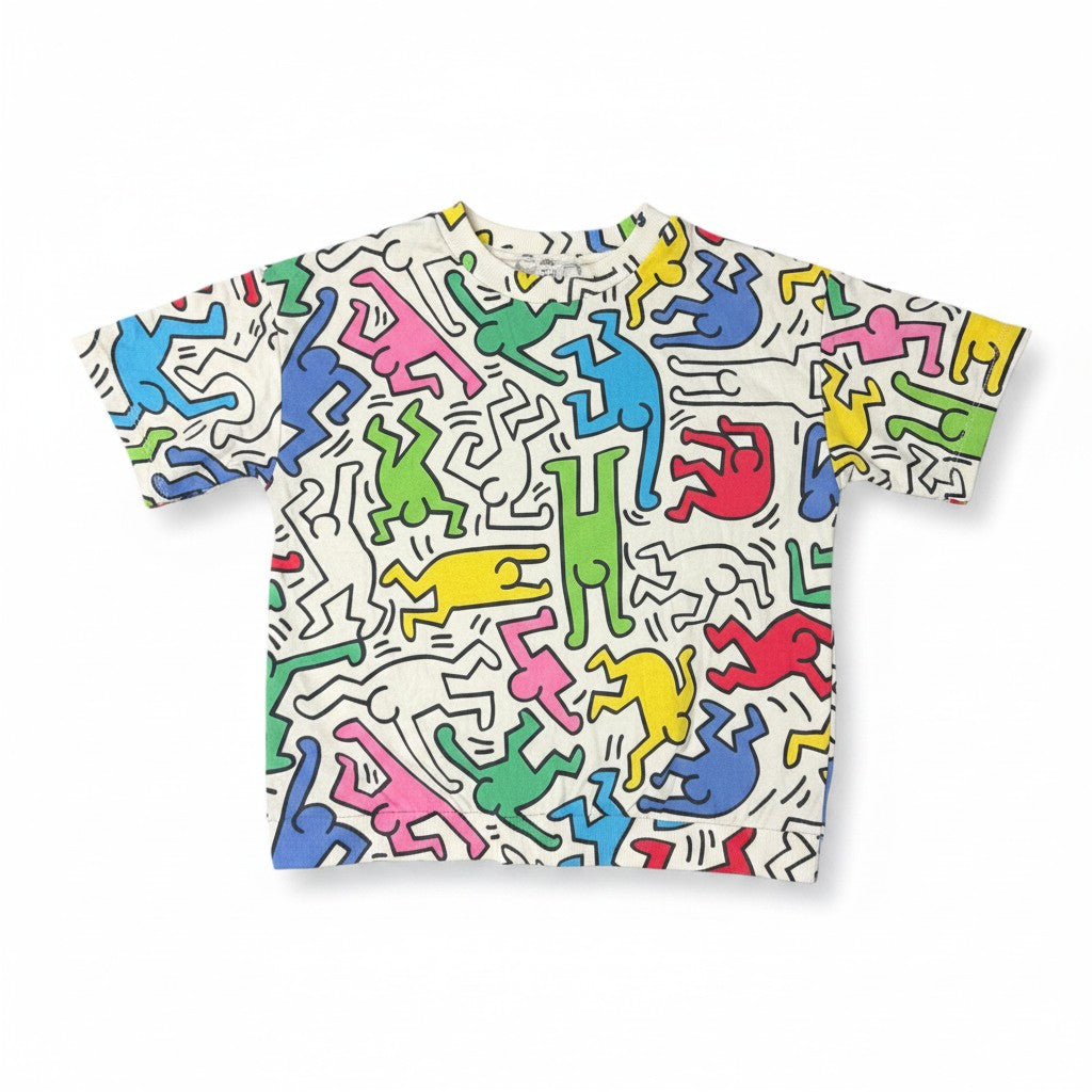 Polera H&M Multicolor Estampado Keith Haring 6-7 años seleccionada por NÜVA