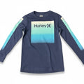 Polera Manga Larga Hurley Azul 10 años seleccionada por NÜVA