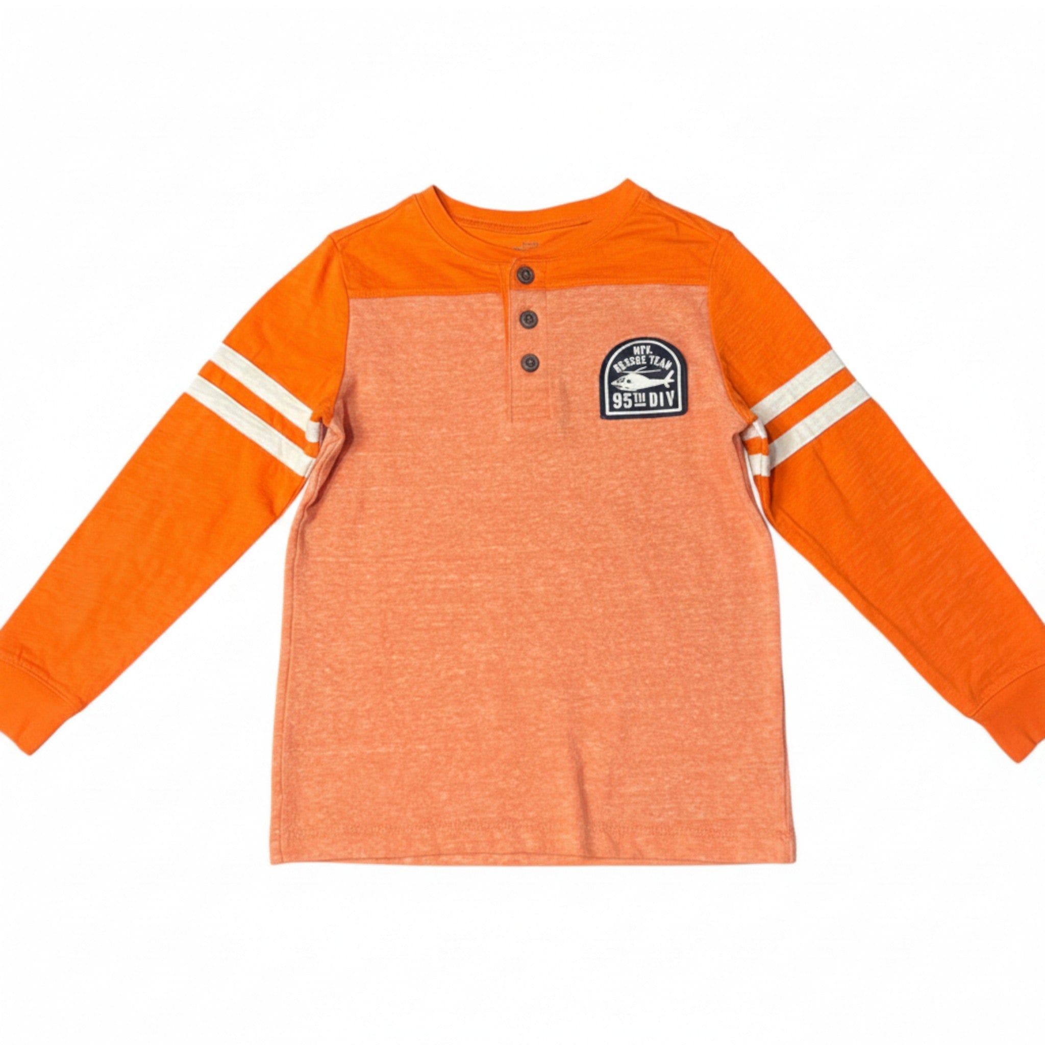 Polera Manga Larga OshKosh Naranjo 6 años seleccionada por NÜVA