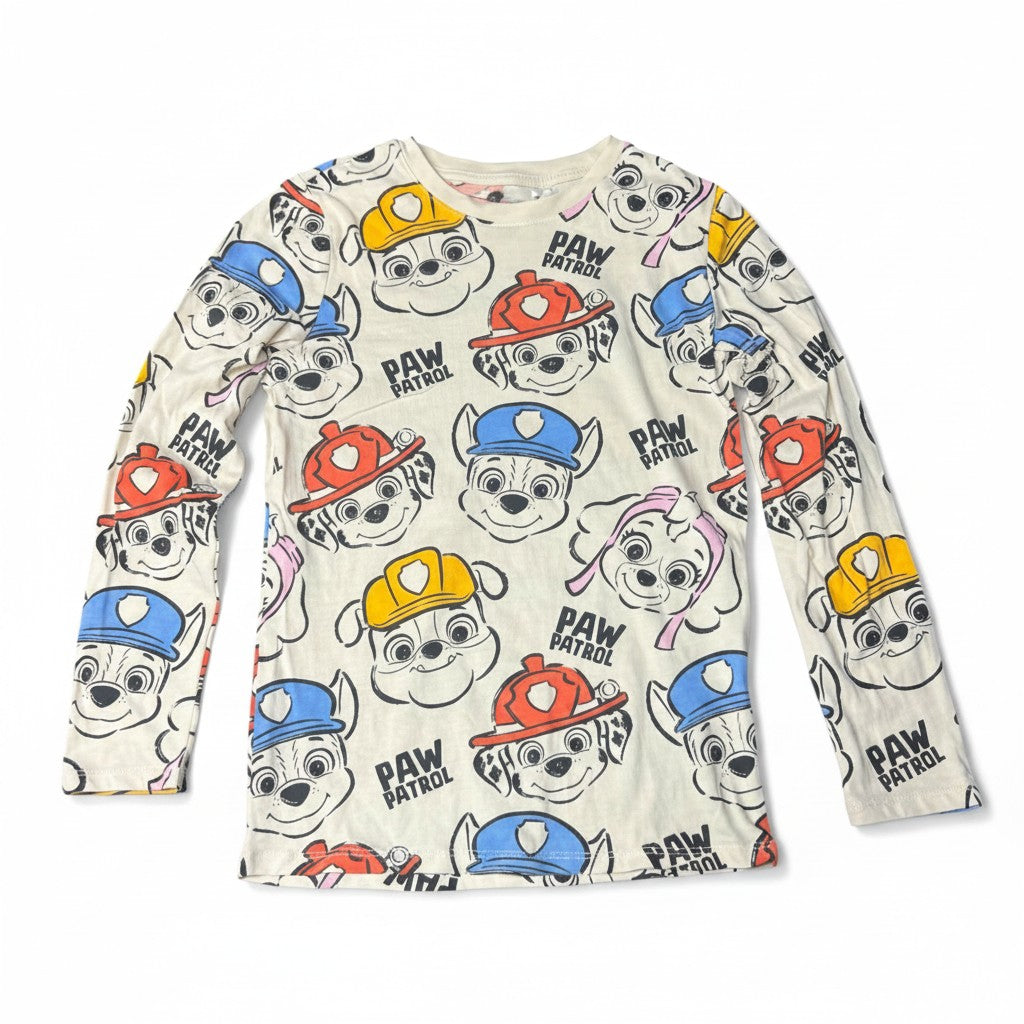 Polera Manga Larga H&M Multicolor Estampado Paw Patrol 8 años seleccionada por NÜVA