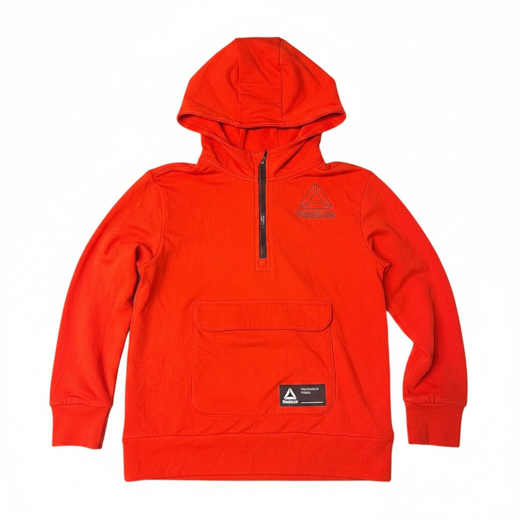 Polerón Reebok Rojo Con Capucha 6-7 Años - NÜVA ropa infantil seleccionada
