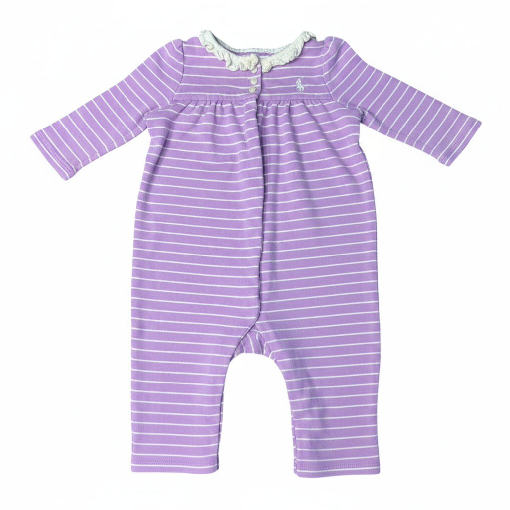 Pijama Polo Ralph Lauren Rayas 6-9 meses