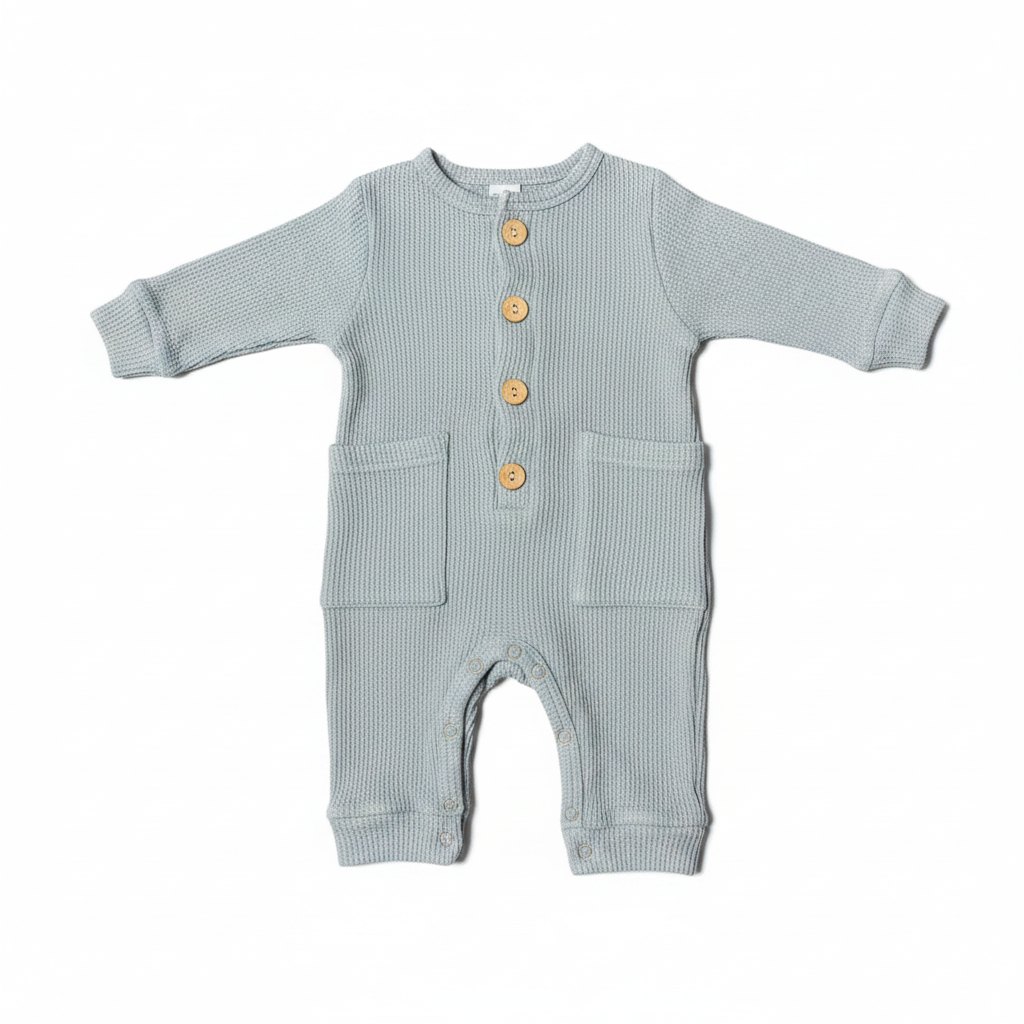 Pijama Sin Marca Celeste 0-3 meses