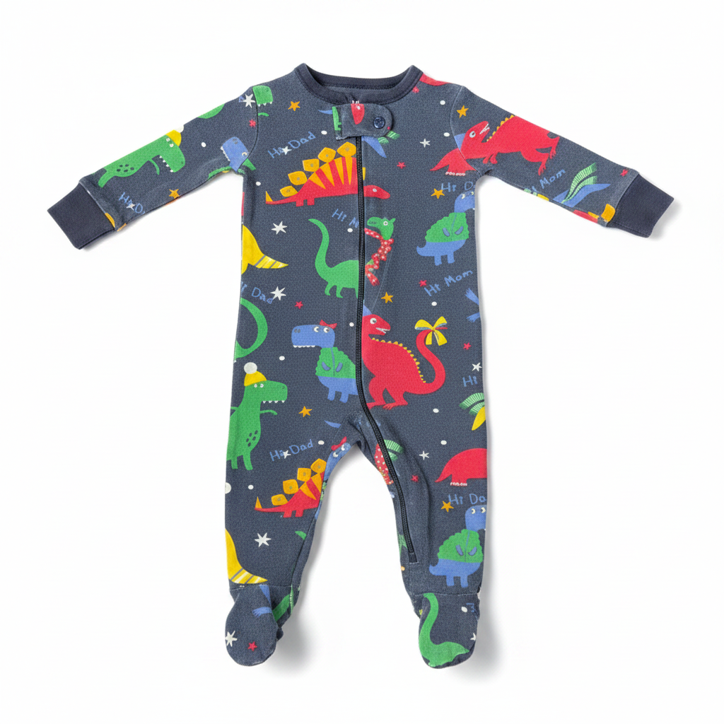 Pijama The Children's Place Estampado 0-3 meses