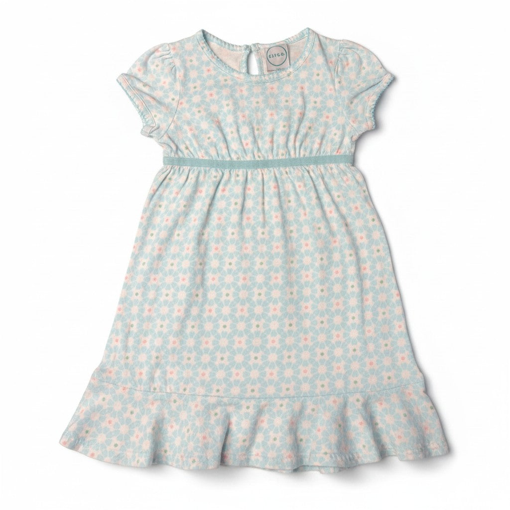 Vestido Circo Celeste Estampado 18 meses - NÜVA