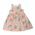 Vestido H&M Rosado Estampado Conejos 2 años - NÜVA