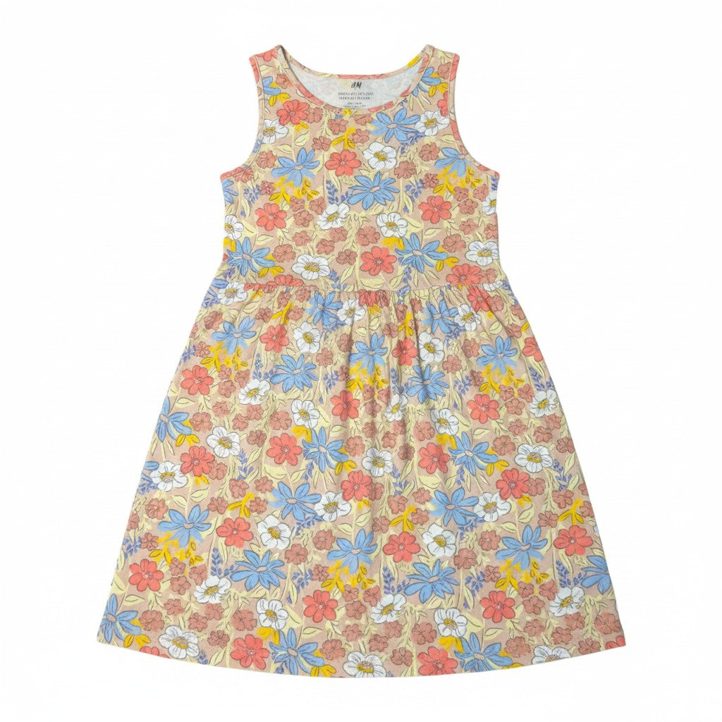 Vestido H&M Multicolor Floral 6-7 años - NÜVA