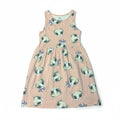 Vestido H&M Rosado Estampado Gatos 3-4 años - NÜVA