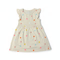 Vestido H&M Crudo Estampado Multicolor 2 años - NÜVA
