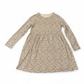 Vestido H&M Beige Animal Print Manga Larga 6-7 años - NÜVA