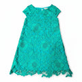 Vestido H&M Turquesa Encaje 6-7 años - NÜVA