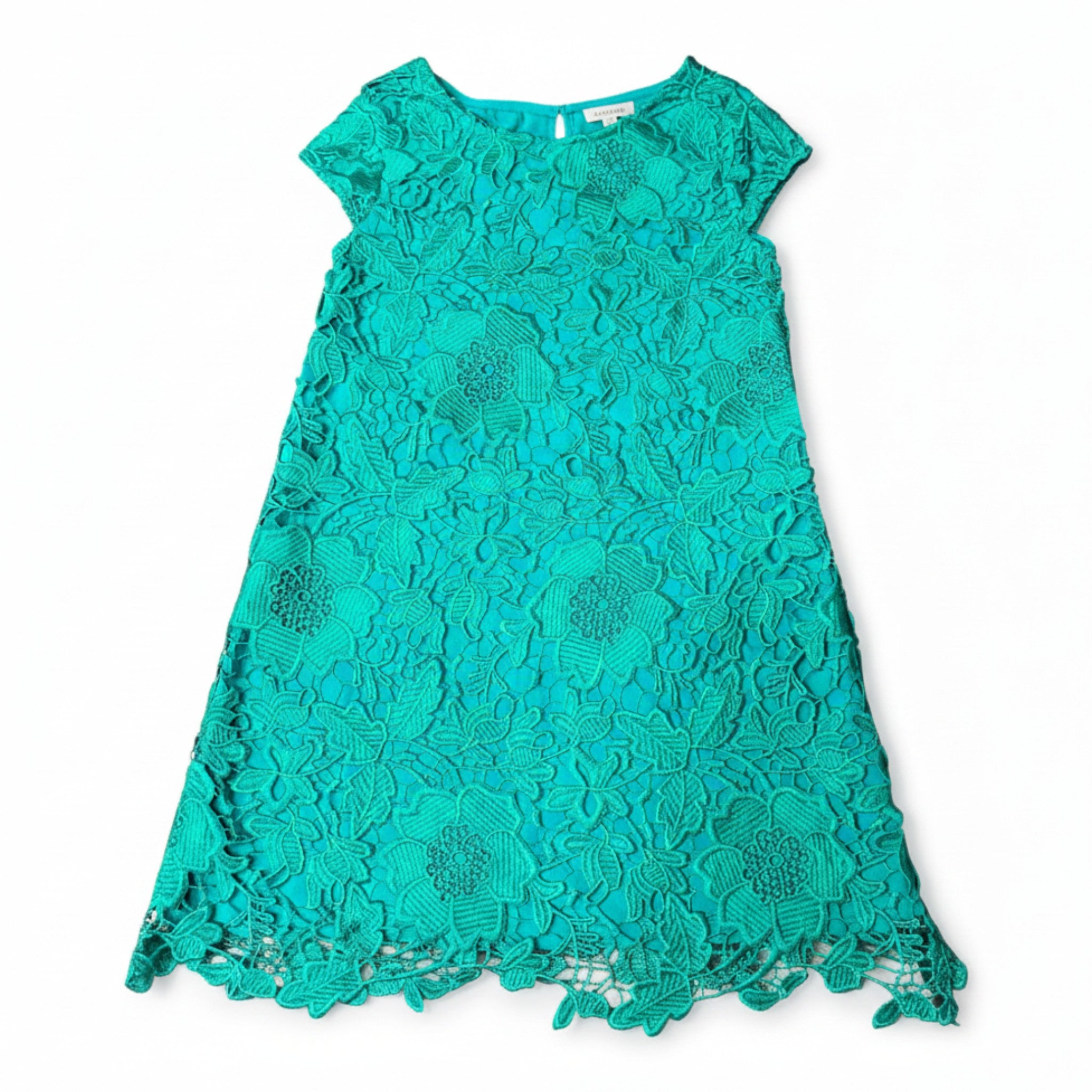 Vestido H&M Turquesa Encaje 6-7 años - NÜVA
