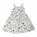 Vestido H&M Blanco Floral Azul 6-7 años - NÜVA