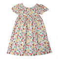 Vestido H&M Blanco Floral Manga Corta 7-8 años - NÜVA